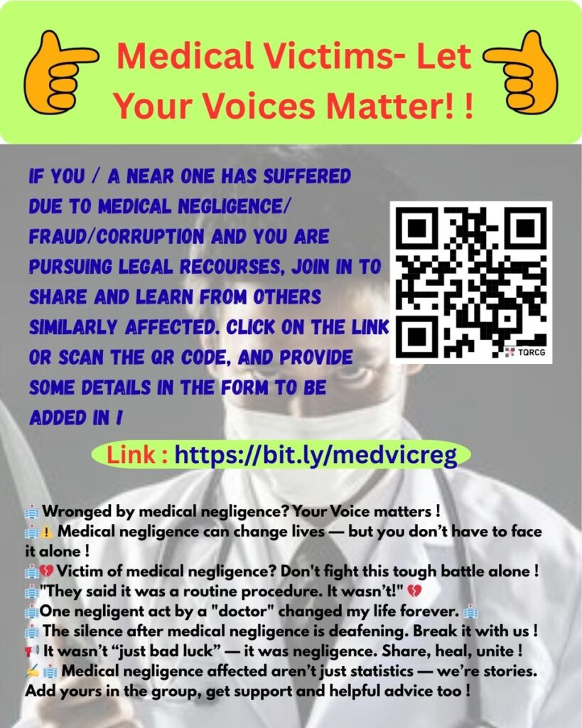 medical victims let your voice matter
